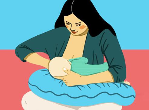 正确的母乳喂养姿势